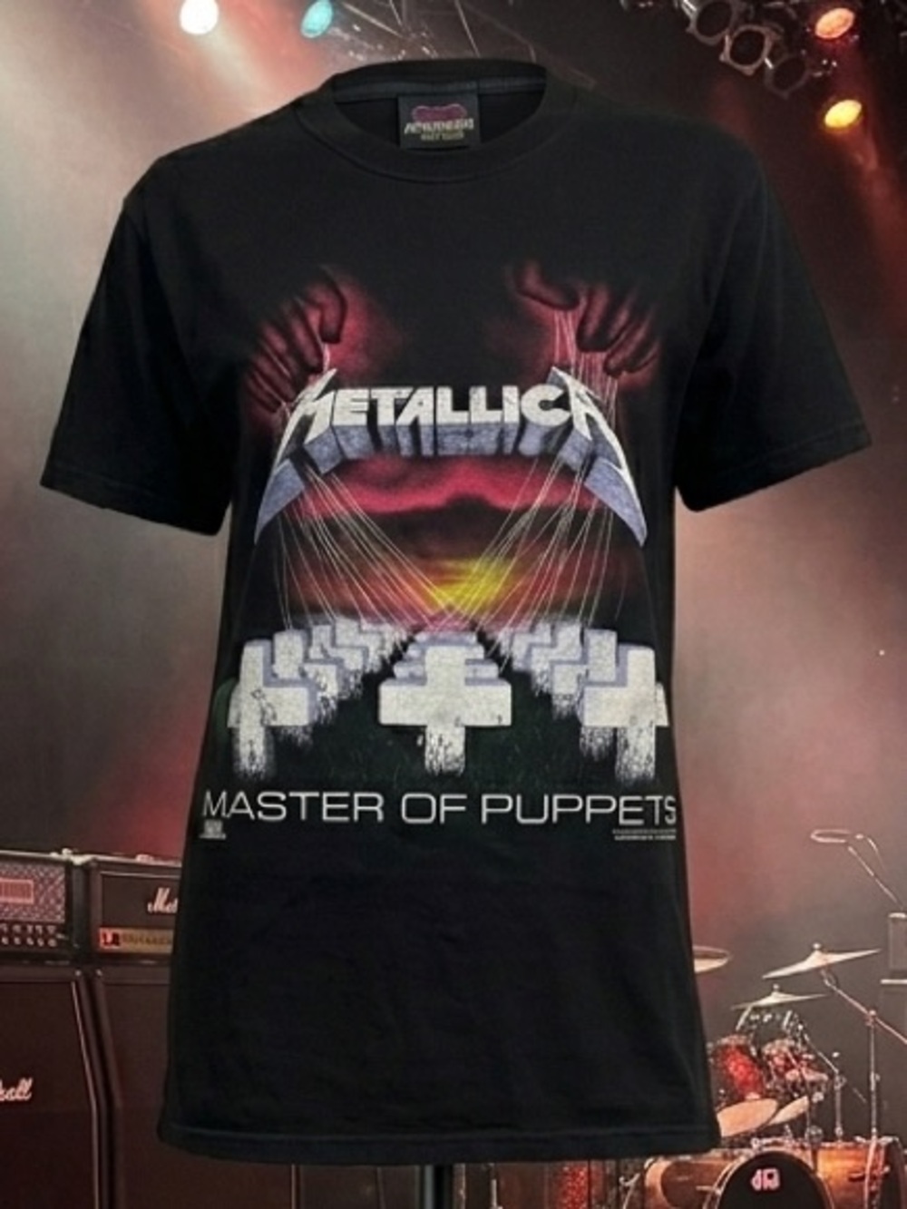 Vintage 1997 Metallica "Master of Puppets" T-Shirt - Artimonde Tag - Size S